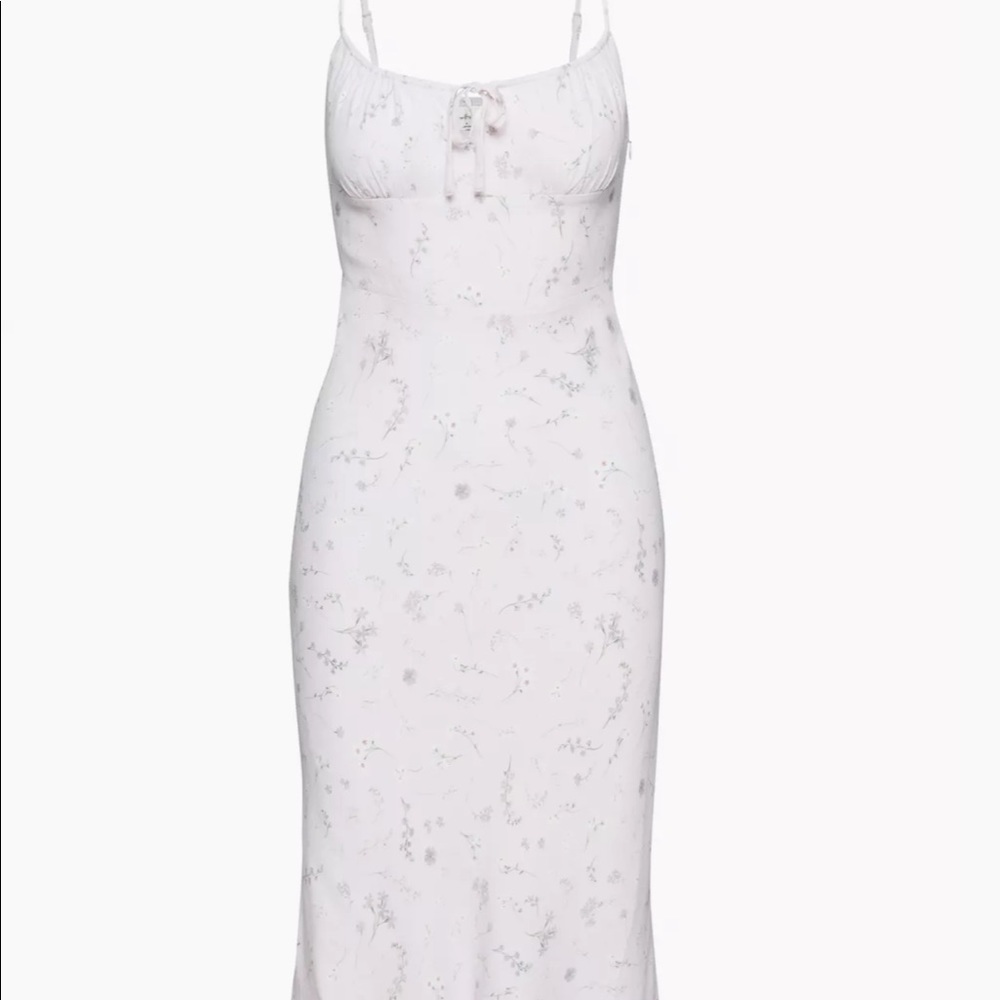Aritzia Wilfred Bellow Midi Dress size 4